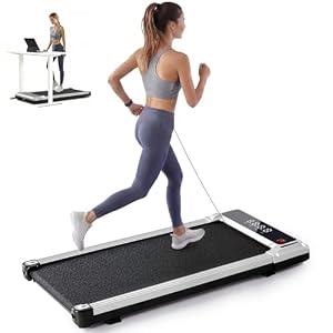 NEWBULIG Walking Pad Treadmills for Home with Remote Control&LED Display