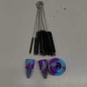 Green Piece Three Silicone Purple Cleaning plugs + stoppers. Preserver Cap Airtight Bottle Plug Odor Proofing Glass, Plastic and Silicon Pieces