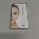 ZEXELLER Upgraded Eyebrow Trimmer, Precision Facial Hair Trimmer with Comb, Battery Operated Painless Electric Eyebrow Razor Facial Hair Remover Face Chin Neck, Upper-Lip, Peach-Fuzz