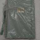 Planner 2025-2026, Weekly and Monthly Calendar Academic Planner (July 2025 - June 2026), Hardcover Teacher School Student Agenda with Tabs, Ideal for School Office Supplies, A5 (6.3" x 8.5") - Green
