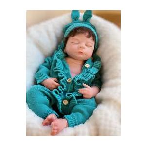 Yokyyi 18" Full Silicone Baby Girl Doll - Lifelike Reborn Baby