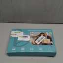 10X 30X Large Magnifying Glass with Light for Reading, Hands Free Magnifying Glass with 3 Color LED Light, Flexible Gooseneck Magnifier for Reading,Sewing,Close Work, Seniors (4.3 Inch)