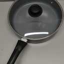GoodCook Everyday Deep Saut Pan with Lid, Aluminum Nonstick Construction, 11-Inch, Black