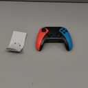 Wireless Switch Controller for Nintendo Switch/Switch 2/Lite/OLED Controller, Switch Controller with a Mouse Touch Feeling on Back Buttons, Extra Switch Pro Controller with Wake-up,Programmable, Turbo Function (Red+Blue)