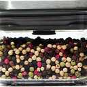OXO Steel POP Small Square Container - 0.4 Qt for Dried Herbs and More, Grey