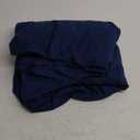 Bedsure Twin Fitted Sheet Only - Brushed Microfiber Bed Sheets, Ultra Soft & Breathable, Fade Resistant & Easy Care (Navy, 39x75+16 Inches, 1 Piece)