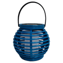 Everyday Living Solar Lantern - Aqua 5.9 in