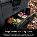 Ninja FrostVault | 65qt Wheeled Cooler with Cold Dry Zone | Integrated Fridge-Temp Dry Storage Drawer | Premium Heavy-Duty Insulated Cooler | Keeps Ice for Days | Charcoal Gray | FB265CG