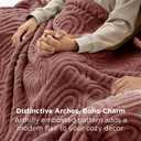 Bedsure GentleSoft Fleece King Size Blanket for Bed - Super Soft & Cozy, Fluffy Blankets for Women & Girls, Ideal for Sofa & Couch, Dusty Rose, 108x90 Inches