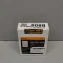 BESTTEN 2 Pack Dimmer Light Switch, Universal Lighting Control, Single Pole or 3 Way, Compatible with LED Dimmable Lamp, CFL, Incandescent, Halogen Bulb, Decorator Wallplate Included, UL Listed, White