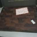 Large End Grain Wood Cutting Board - Thick Butcher Block Wood Chopping Board - 20 x 14 x 2 Inch - Double-Sided Acacia with Non-Slip Mat - Large Kitchen - Heavy Duty, 20"L x 14.2"W