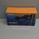 RENPHO Massage Gun with Adjustable Angles and Extension Handle, Christmas Gifts, Handheld Percussion Muscle Massager Deep Tissue with Portable Carry Case for Men Women, Extend 2 (Blue)