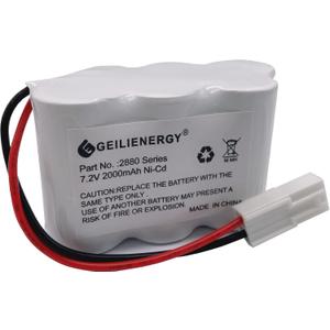 7.2V Battery Compatible with Bissell 2880 Series & Floor Sweeper Vacuum Models 2880, 2880A, 2880B, 2880C, 2880D, 2880K, 2880Q, 2880T, 2880W, 28801, 28802, 28806 (2000mAh Ni-Cd)