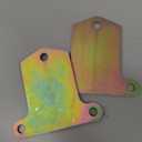 LOSTAR Pair(2) 3474 Engine Motor Mounts SBC BBC Compatible with 383/400/396/427/454 Chevy Engines