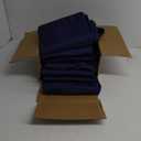 8 Pack Navy Blue Round Tablecloth 120 Inch Circle Polyester Table Cloth, Washable Fabric Stain and Wrinkle Resistant Table Cover Round Table Clothes for Wedding Parties Banquet Reception Dining, Navy Blue 