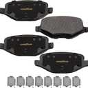 Goodyear | Premium Front Rotors (2) and Brake Pads (4) for Ford Taurus (2010-2019); Lincoln MKS (2009-2012).