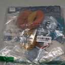 Itzy Ritzy Spiral Car Seat & Stroller Activity Toy - Stroller & Car Seat Toys for Ages 0 Months and Up - Hanging Toys Include Clinking Rings, Mirror and Textured Ribbons (Rainbow)