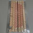 PBT Keycaps, Flesh Pink Foundation Jelly Keycaps MOA Profile, 128 Keys Elegant Cute Custom Key caps for Cherry Gateron MX Mechanical Keyboard, Ergonomic, No Tear & Never Fades