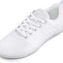 Cheer Shoes Women White Dance Shoes,Cheerleading Sports Training Athletic Tennis Comfortable Shoes Size 36