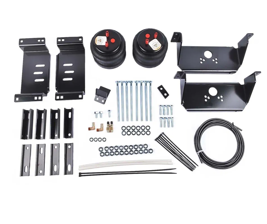 W217602071 Rear Air Spring Helper Suspension Bag Kit Compatible with Chevy GMC Dodge Ford Pickup Trucks, Load Leveling Capacity up to 5000 lbs, Part# W21-760-2071