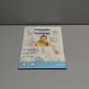 Babebay Disposable Stick-on Placemats 40 Pack for Baby & Kids & Toddler, Sticky Placemats Restaurant Table Mats 12" x 18" (Animal Alphabet)