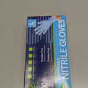 Nitrile Gloves, Food Safe Disposable Gloves Latex Free, Blue Rubber Gloves Powder Free for Cooking and Cleaning