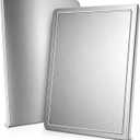 Stainless Steel Cutting Board with Built-in Groove (40x30cm/15.7x11.8 Inch)