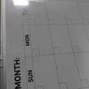 Comix Magnetic Calendar Whiteboard & Corkboard Combo, 36 x 24 Inches