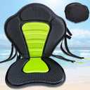 Universal Kayak Seat with High Back Support Padded Canoe Seat with Adjustable Straps & Detachable Storage Bag, Comfortable Backrest for Fishing, Boats, Paddleboards, Kayaks & SUPs