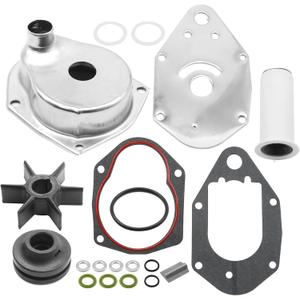 Hoypeyfiy 812966A12 Water Pump Impeller Kit with 47-19453T Impeller Replacement for Mercury Mariner Four-stroke 30-60 HP Boat Engine, Replaces 46-812966A4-812966A12