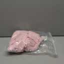 Ezbelle Women's Lounge Sets 2 Piece Outfits Long Sleeve Crop Button Down V Neck Shirt Knit Pajama Pant Fall Clothes (Large, Pink)