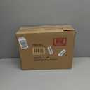 Deco 79 Wooden Decorative Trunk Vintage Studded Woven Storage Decorative Large Boxes with Bronze Latches and Brown Handles, Set of 2 Storage Trunks 16", 14"W, Multi Colored