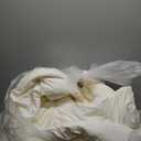 CozyLux Full Size Comforter Sets with Sheets 7 Pieces, Ivory Seersucker Bed in a Bag Textured Luxury Soft Bedding Sets with Down Alternative Comforter, Sheets, Pillowcases & Shams for All Season