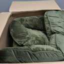 Bedsure Orthopedic Dog Beds Large Sized Dog - Washable Large Dog Cat Bed Waterproof, Comfort Dogs Couch Sofa with Washable Removable Cover, Pet Bed with Nonskid Bottom, Moss Green, 35"