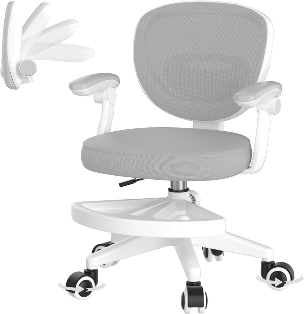 Ergonomic Kids Desk Chair 4-12, Adjust Height Children Study Computer Chair