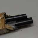 Tension Curtain Rod 51-165 Inch, Extra Long Curtain Rod No Drilling for Window or Bathroom, Outdoor Curtain Rods for Patio, Easy to Install, Never Rust, Rod Diameter 1.26 Inches-Black