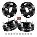 Richeer 5x120mm Hub Centric Wheel Spacers for 2010-2022 Camaro 2008-2019 CTS 2013-2019 XTS 2010-2017 Equinox, 4 PCS 1.5 inch 5x120 Wheel Spacer with 14x1.5 Studs & 66.9mm Center Bore
