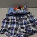 Hanes Men's Tagless Boxer Underwear, Exposed Waistband, 6 Pack, Large