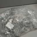 Christmas Snowflake Icicle Lights - 13ft 192LED Snowflake Drops, 12 Modes and Timer, IP65 Waterproof Connectable Christmas Lights for House Eave Window Indoor Outdoor, White