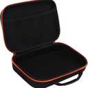 12.6x8.7in Drill Bag Oxford Cloth Tool Bag Portable Tool Storage Box with Handle Electric Grinder Bag Tool Zipper Pouch for Electric Grinder Drill Pliers Wrench Screwdriver (Long)