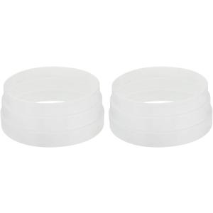 PATIKIL 8" to 7.5" to 7" Duct Reducer, 2 Pack Duct Connector Ducting Inline Adapter Increaser ABS Plastic Vent for HVAC Heating Cooling Air Ventilation