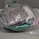 GreenLife Electric Waffle Sandwich Maker, Toaster, Panini Press with Healthy Ceramic Nonstick Plates, Perfect for Tuna Melts, Crispy Rice, Grilled Cheese, LED Indicator Light, PFAS-Free, Turquoise