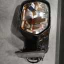 Car Side Mirror Fit for 2007 2008 2009 2010 2011 HONDA CRV CR-V RE1 RE2 RE4 Passenger Side View Mirror Assembly Lens Electric Adjustment, Turn signal Light (5 Wires, Black-Right-5W)