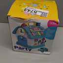 Montessori Toys for 1+ Year Olds Girl Gifts - 8-in-1 Musical Learning House Baby Toy 6-12 12-18 Months, Toddler Toys Age 1, 2 Year Old Girl Birthday Gifts (Pink)