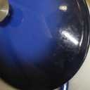 7 quart enameled oval dutch oven pot with lid - perfect for bread baking, Nonstick enamel CoatingTight-Sealing Pot for Bread Baking, Braising, Soups & Stews, Oven/Stovetop/Grill Safe, Blue