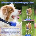 Citronella Bark Collar for Dogs, [No Spray Refill] Spray Dog Training Collar, Humane Citronella Dog Barking Collars, Safer Anti Barking Control Spray Collar for L/M/S Dogs Blue