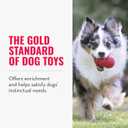 KONG Classic Stuffable Dog Toy - Fetch & Chew Toy for Dogs - Treat-Filling Capabilities & Erratic Bounce for Extended Play Time - Durable Natural Rubber Material - for XX-Large Dogs