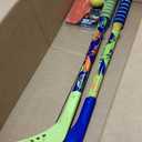 Franklin Sports NERF Proshot Kids Hockey Sticks + Ball Set - 2 Player Youth Indoor + Outdoor Set - 2 in 1 Knee + Floor Hockey - (2) NERF Proshot Youth Sticks + (1) Foam Ball Included