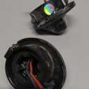 RUXIFEY LED License Plate Lights Tag Light Lamp Assembly Compatible with Ford F150 F250 F350 Super Duty Ranger Explorer Bronco Excursion Expedition, 6500K Black, Pack of 2