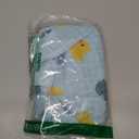 SlowTon Dog Raincoat, Adjustable Dog Rain Jacket Clear Hooded Double Layer, Waterproof Poncho with Reflective Strip Straps and Storage Pocket for Small Medium Large Dogs Puppies, Size M, (Duck Pattern)